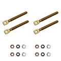 Set of 4 Snow Plow Trip Spring Eye Bolts 90493 09124 for Meyer & Western