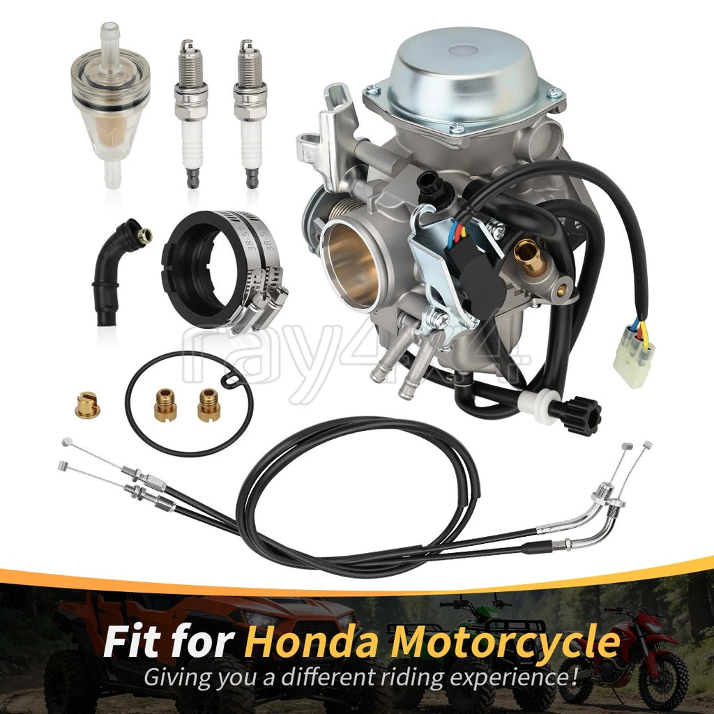 Carburetor + Throttle Cable + Intake Manifold for Honda VTX1300C (2004–2009)