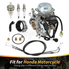 Carburetor + Throttle Cable + Intake Manifold for Honda VTX1300C (2004–2009)