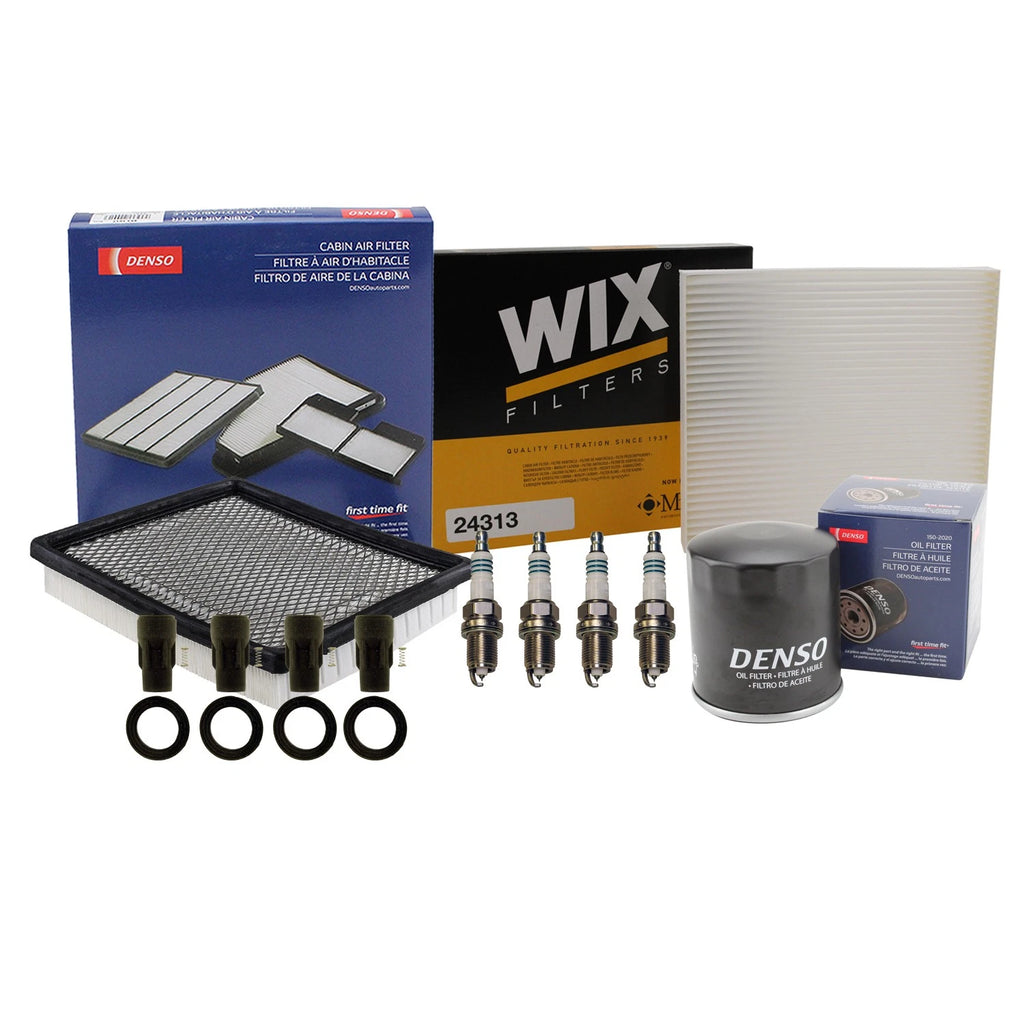 Tune Up Kit with 4 Spark Plugs & Boots for Dodge Avenger Sebring (2007–2010)