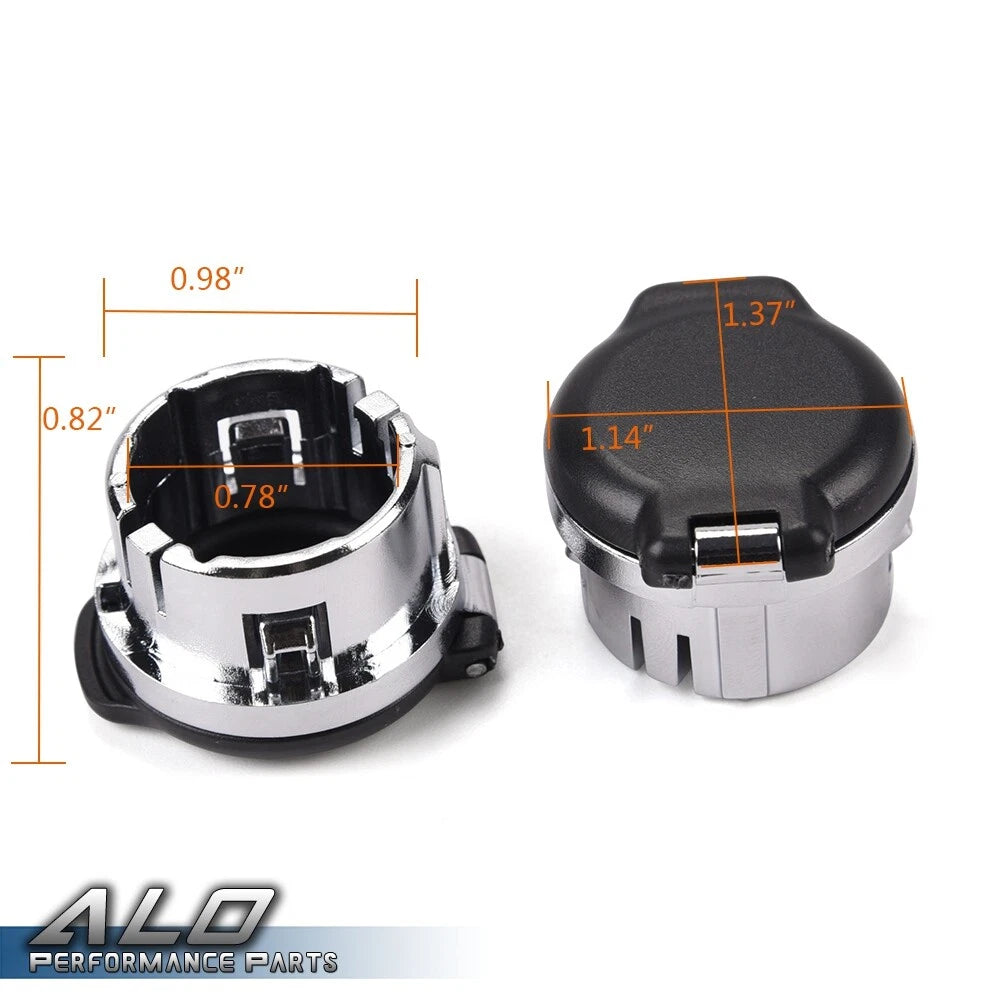 Power Outlet Plug Dash Cap Cover for Chevy Silverado GMC Sierra