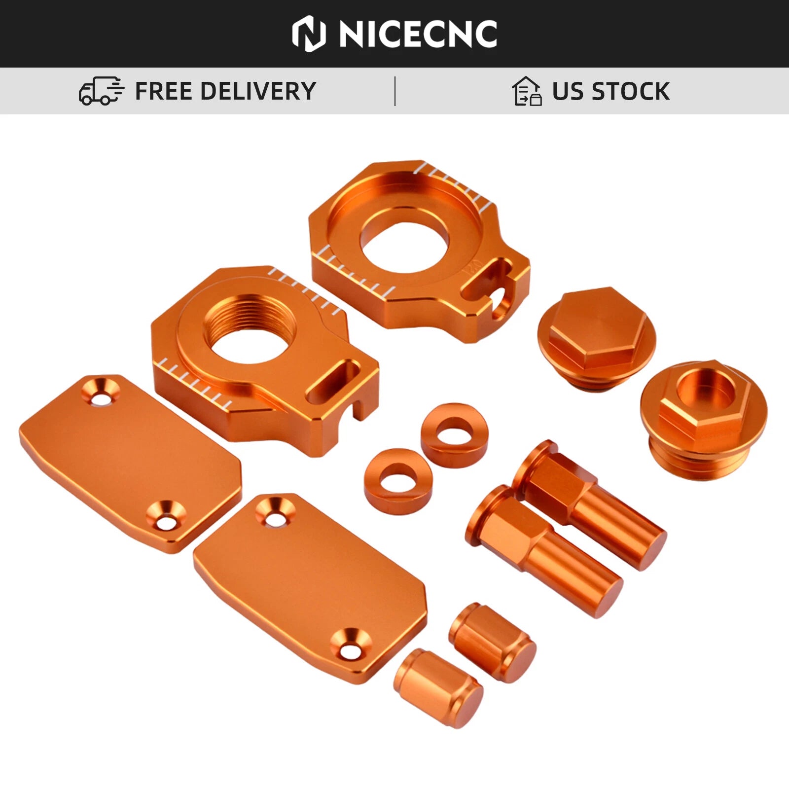 Billet Bling Kit for KTM 250 350 SXF XCF XCF-W EXC-F 300 450 530 XCW (2010–2023)