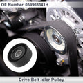 Drive Belt Idler Pulley for Audi A4 (2004–2016) No. 059903341H Black