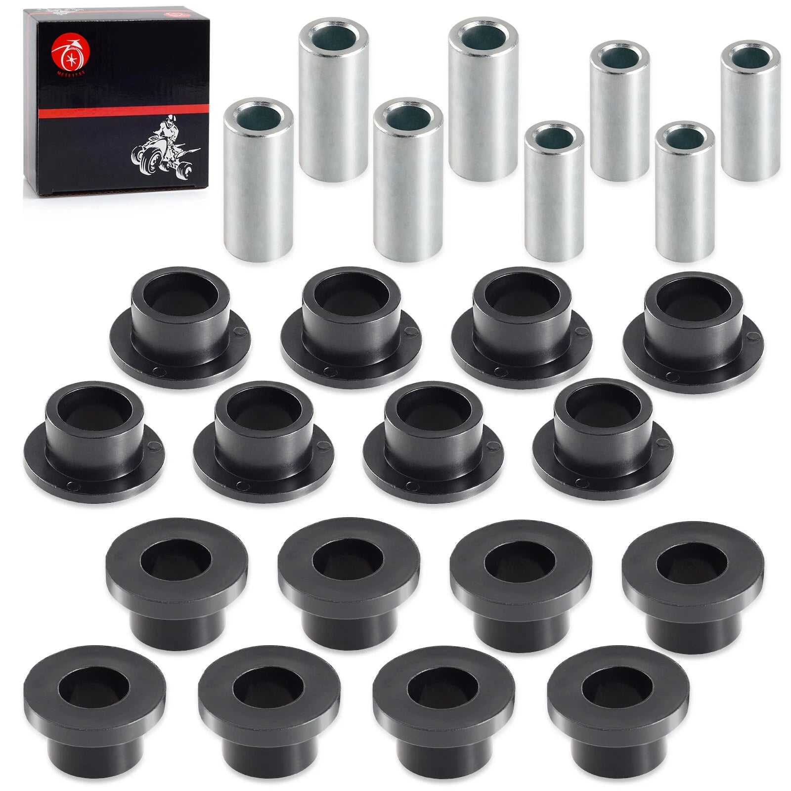 Front and Rear Shock Bushing Sleeve for Polaris Ranger 1000 900 800 700 570 500 XP