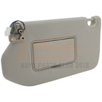 Left Gray Sun Visor with Lamp for Infiniti JX35 QX60 Pathfinder (2013–2017)