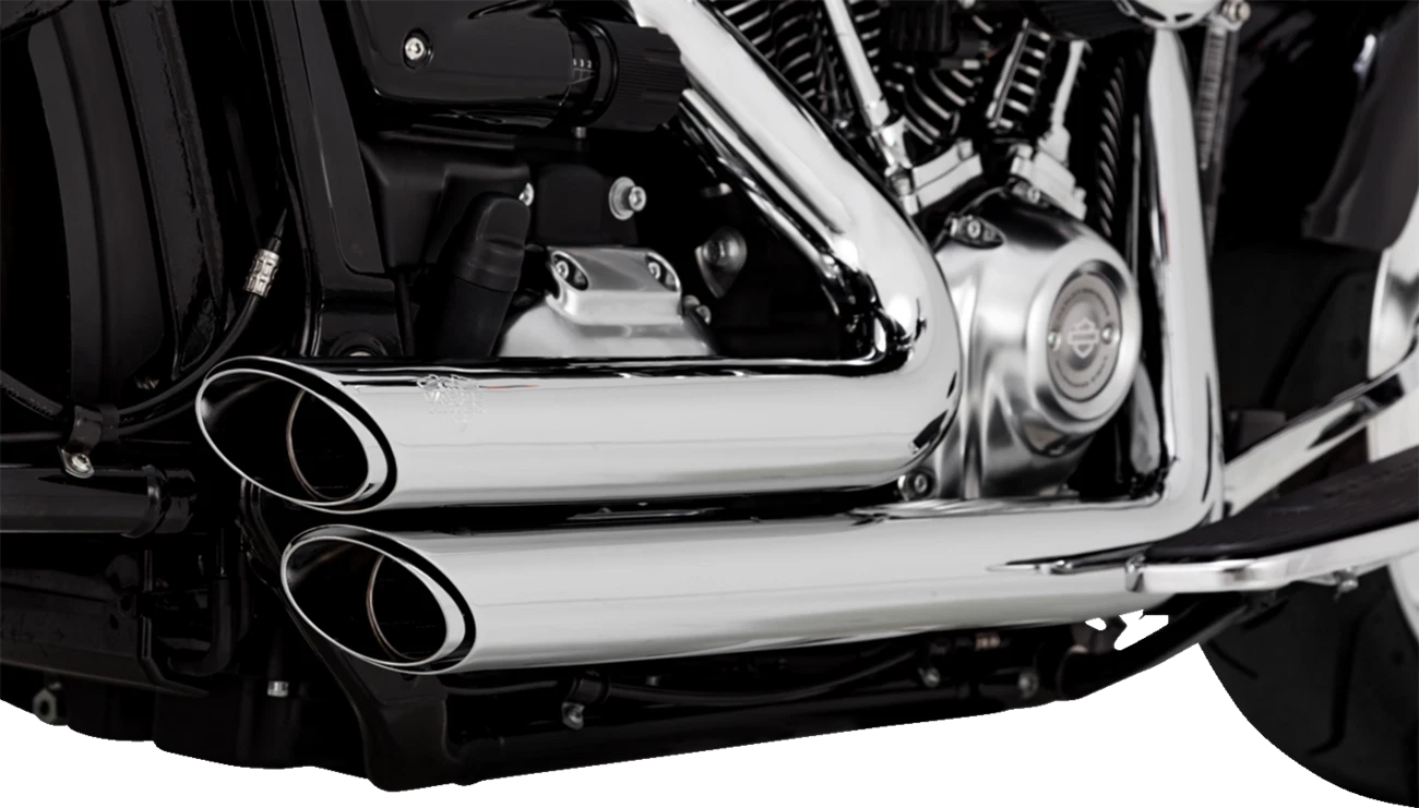 Vance & Hines Shortshots Staggered Exhaust System for Harley (17335-22)