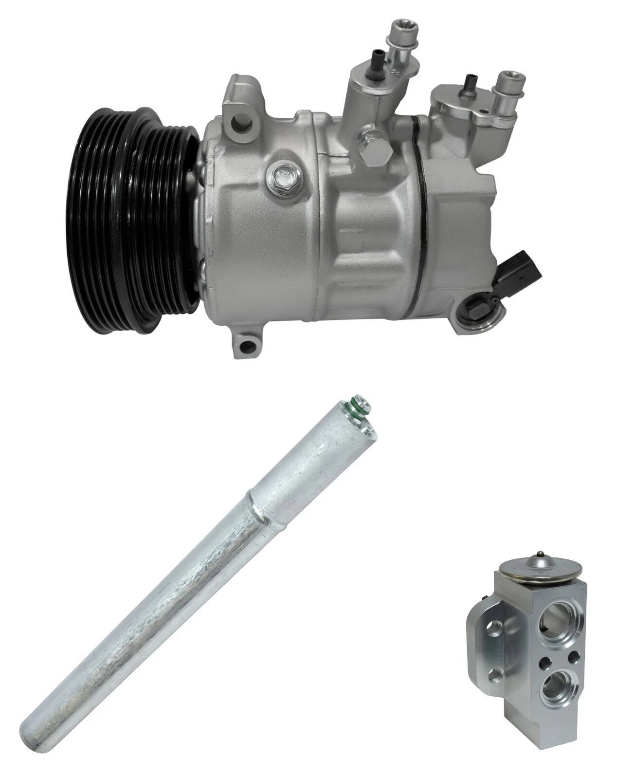 AC Compressor Kit for Volkswagen Rabbit 2.5L (2008–2008) Heavy Duty