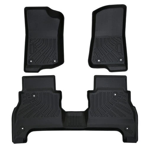 3X TPE Floor Mats Liners Anti-Slip for Jeep Gladiator (2020–2025)