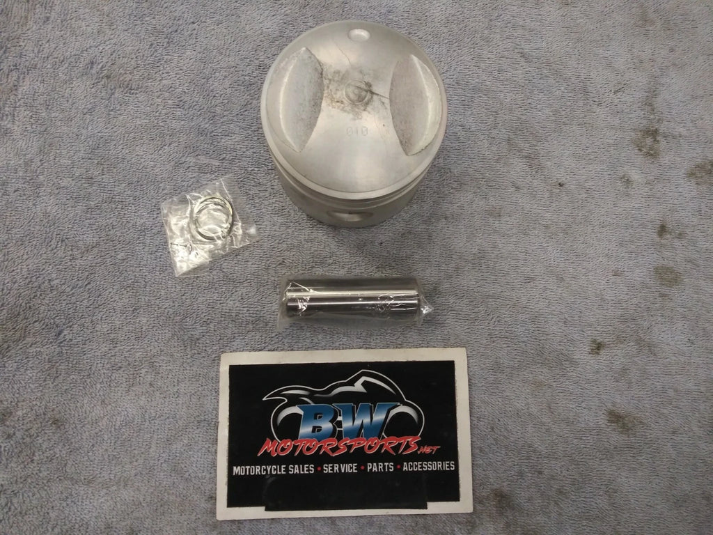 Twin Power 74ci Piston Set with Pin & Circlips for Shovel Pan (1974–1984)