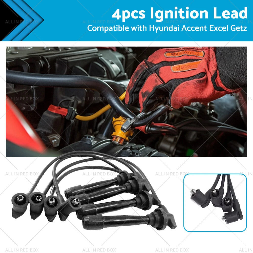 Ignition Leads for Hyundai Getz Accent Excel Kia (2002–2010) 27501-26C00