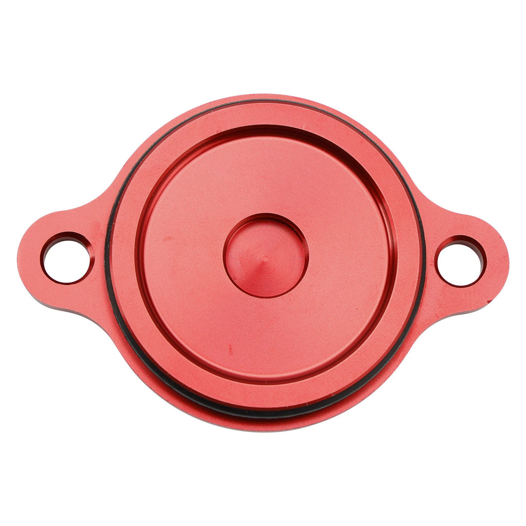 Engine Oil Filter Cap Red for Honda Super Cub 50/110/Pro Cross Cub 50/110 (2018–2023)