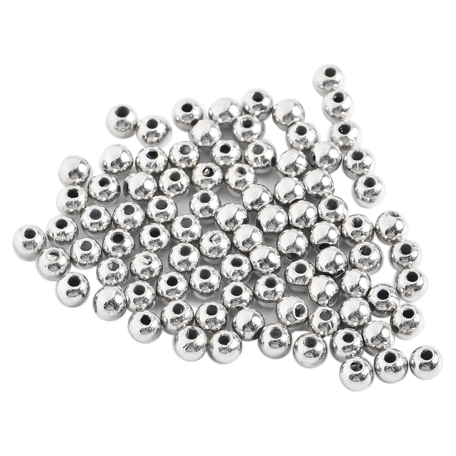 Set of 4 Hook Attachments for Gold and Silver Beads with Countersunk Holes