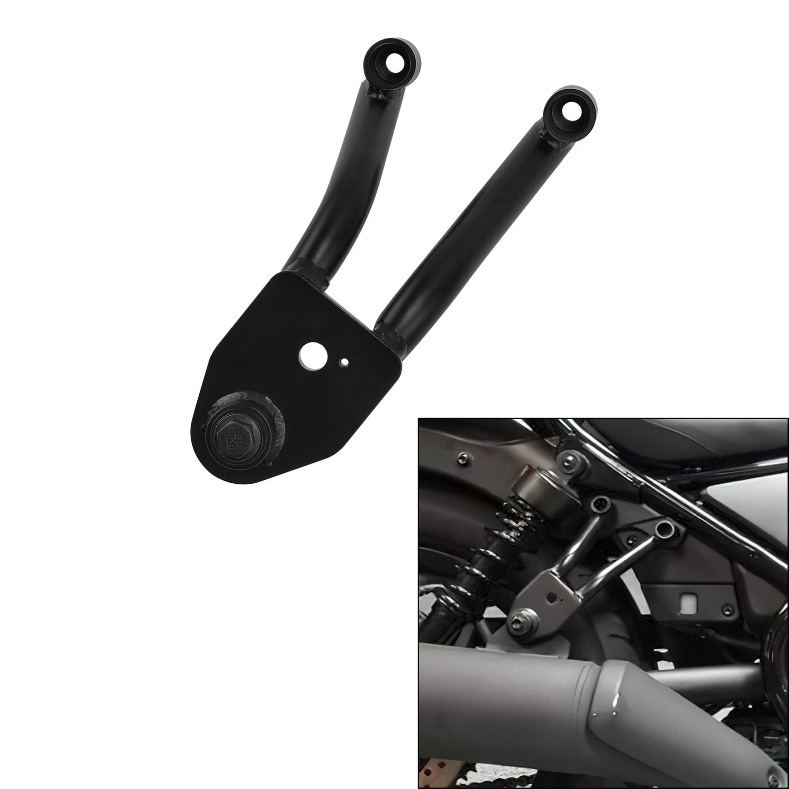 Rear Right Side Foot Step Holder for Honda Rebel 300 CMX300 CMX500 (2017–2024)