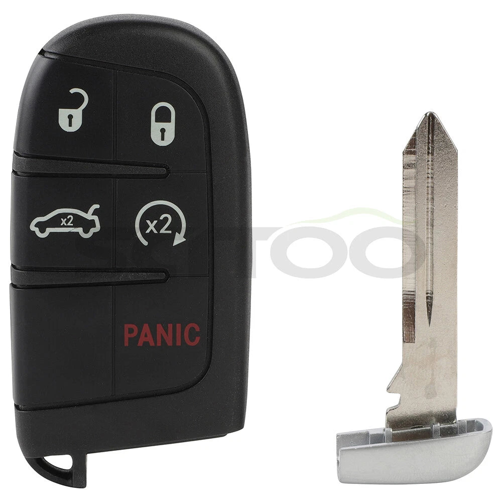 Keyless Entry Remote Fob for Dodge Challenger (2015–2018) 5 Buttons