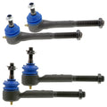 Steering Tie Rod Ends Kit for Chevrolet K1500 K2500 Yukon (1990–1999)