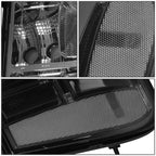 Pair of Smoked/Clear Signal Headlight Lamps for GMC Sierra 1500 (2007–2013)