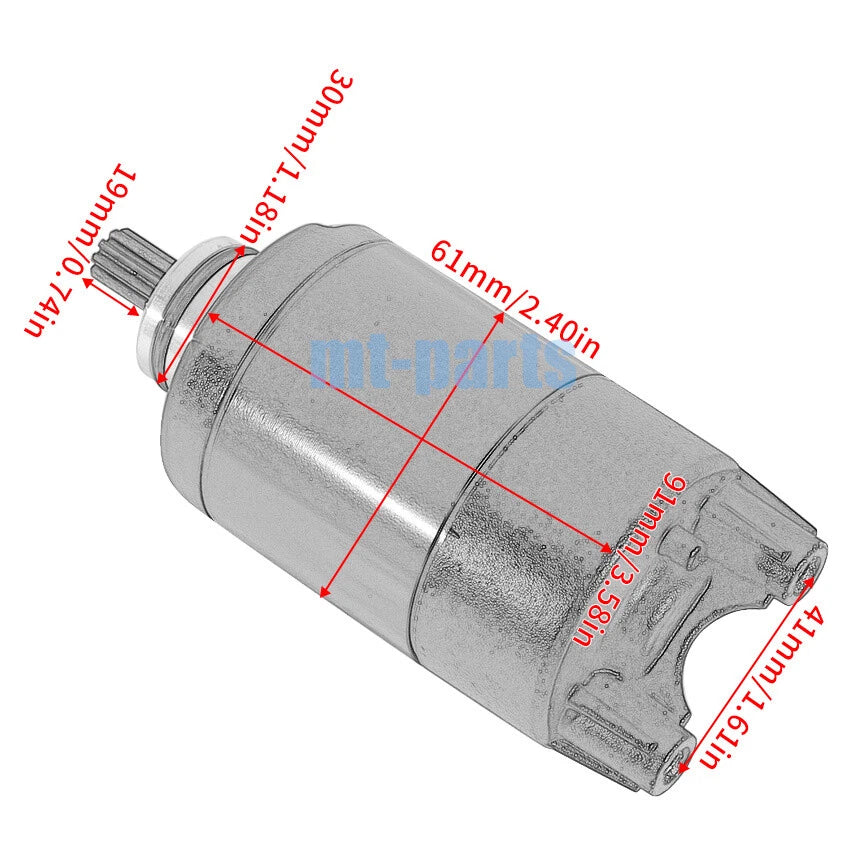 Starter Motor for Bajaj Pulsar 150, Pulsar 180 (26024440)