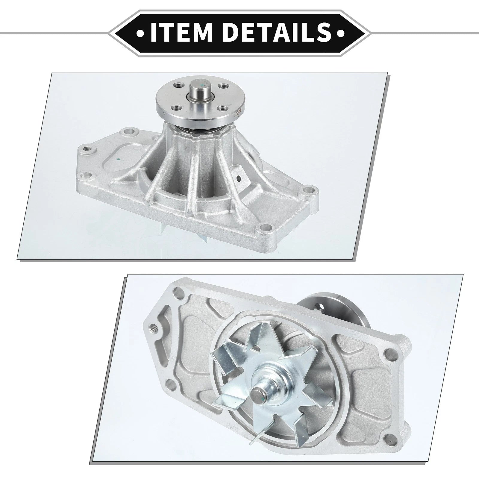 Water Pump for Mitsubishi Fuso FE639 FE649 FG639 (No.ME995424) with Rubber Band