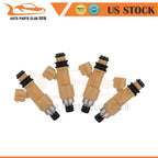 Set of 4 Fuel Injectors for Subaru Impreza Legacy Forester Outback (2000–2020)