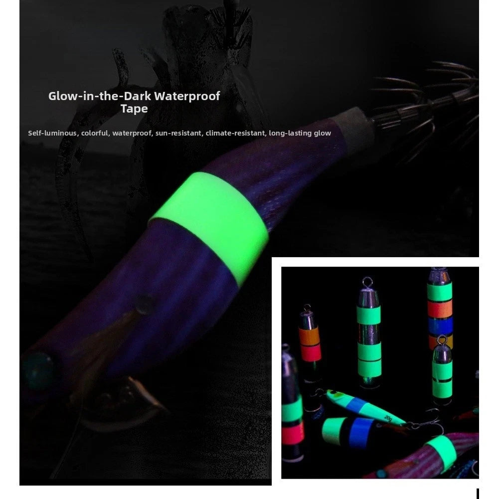 Waterproof Luminous Tape 10mm x 5M for Fishing Line Rods and Boat Accessories