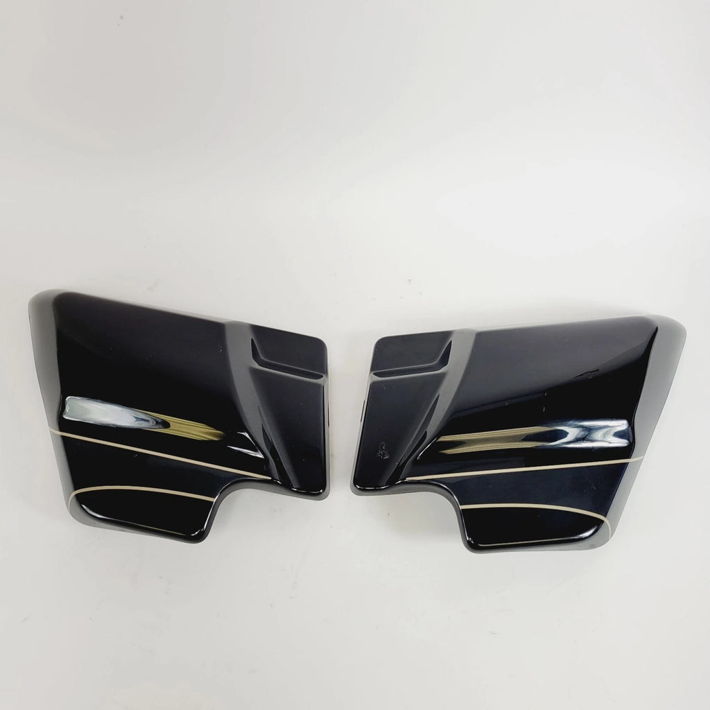 Genuine Side Covers for Harley Davidson CVO Road Glide Black/Gold