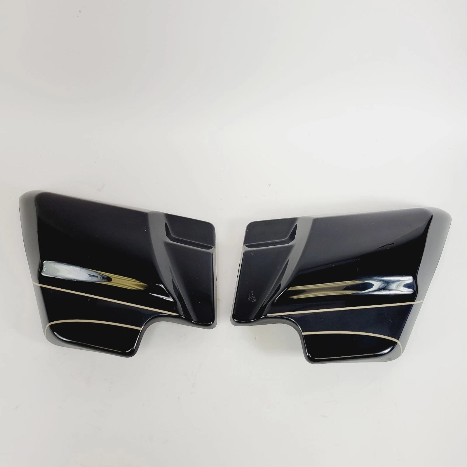 Genuine Side Covers for Harley Davidson CVO Road Glide Black/Gold