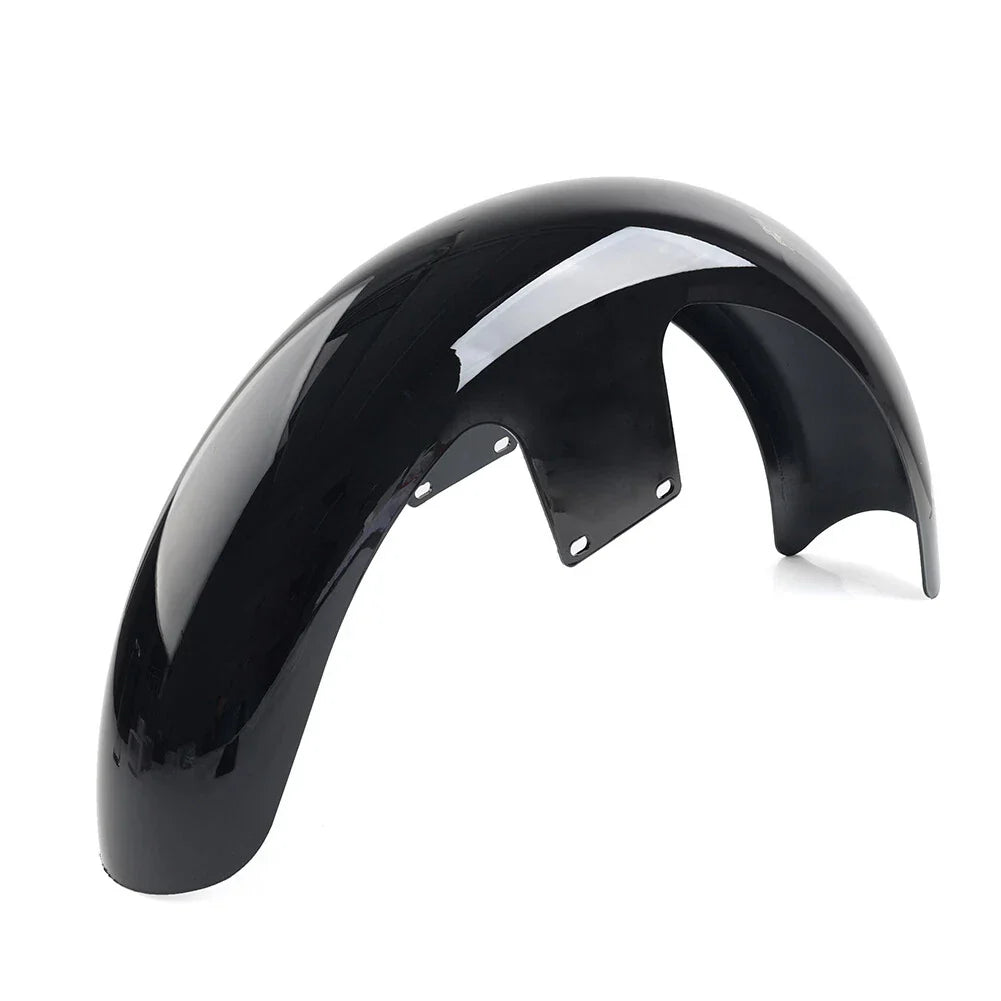 21" Wheel Wrap Front Fender Glossy Black for Harley Touring Street Glide (2009-2023)