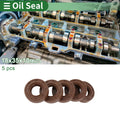 Set of 5 Oil Seals FKM Rubber 18x35x10mm for Various Models 
