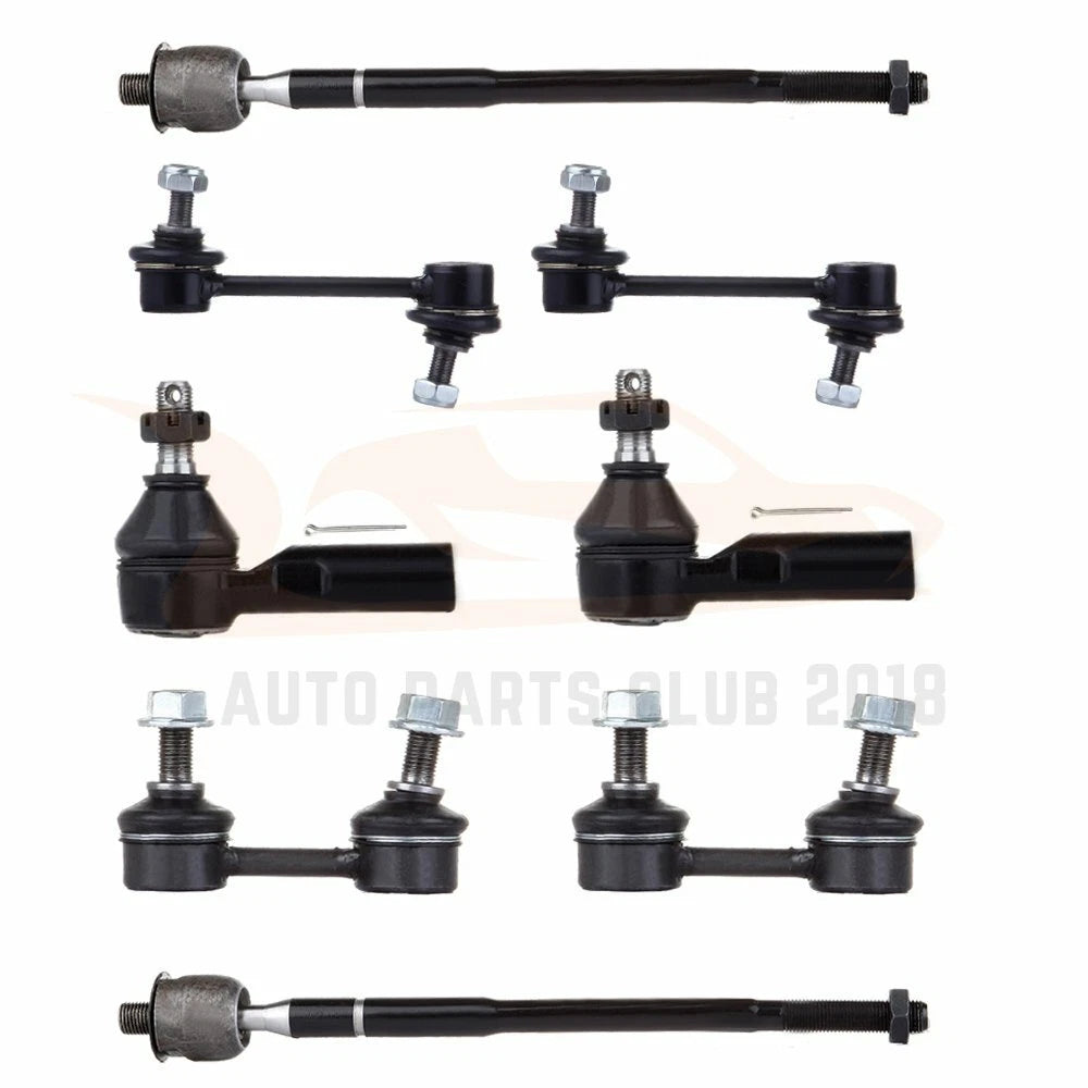 Set of 8 Tie Rods for Toyota Corolla (1993–2002)