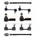 Set of 8 Tie Rods for Toyota Corolla (1993–2002)