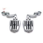 Furious Flame Arched Foot Pegs 1.25" 32mm for Honda Shadow, Harley Road King