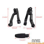 Rear Passenger Foot Pegs for Harley Davidson Nightster (2022-2023)
