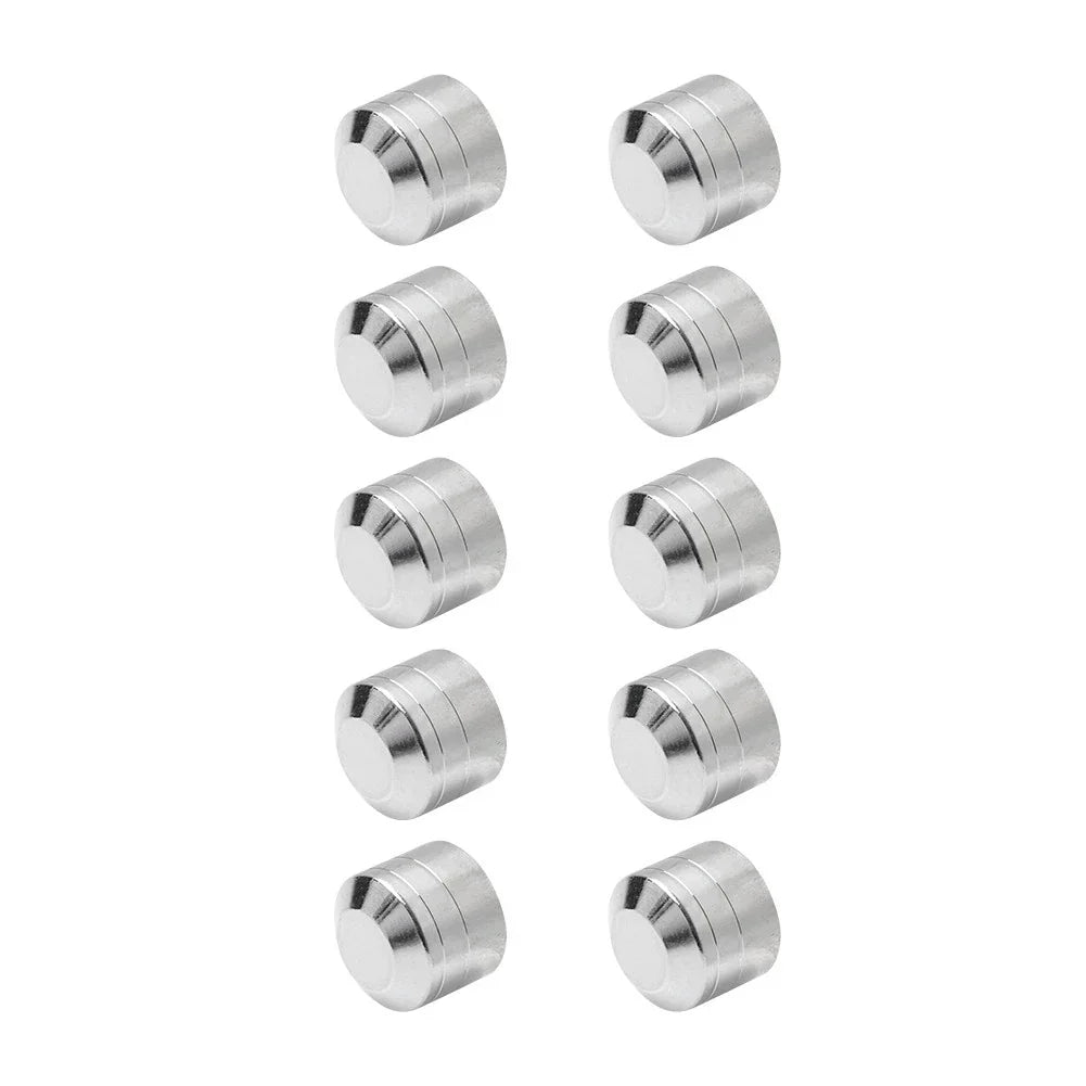 10 x Chrome Engine Screw Caps for Harley Touring Electra Glide Dyna