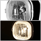 Pair of Fog Lights for Ford F250-F550 Super Duty (2008–2010) - OE Style Crystal Lens