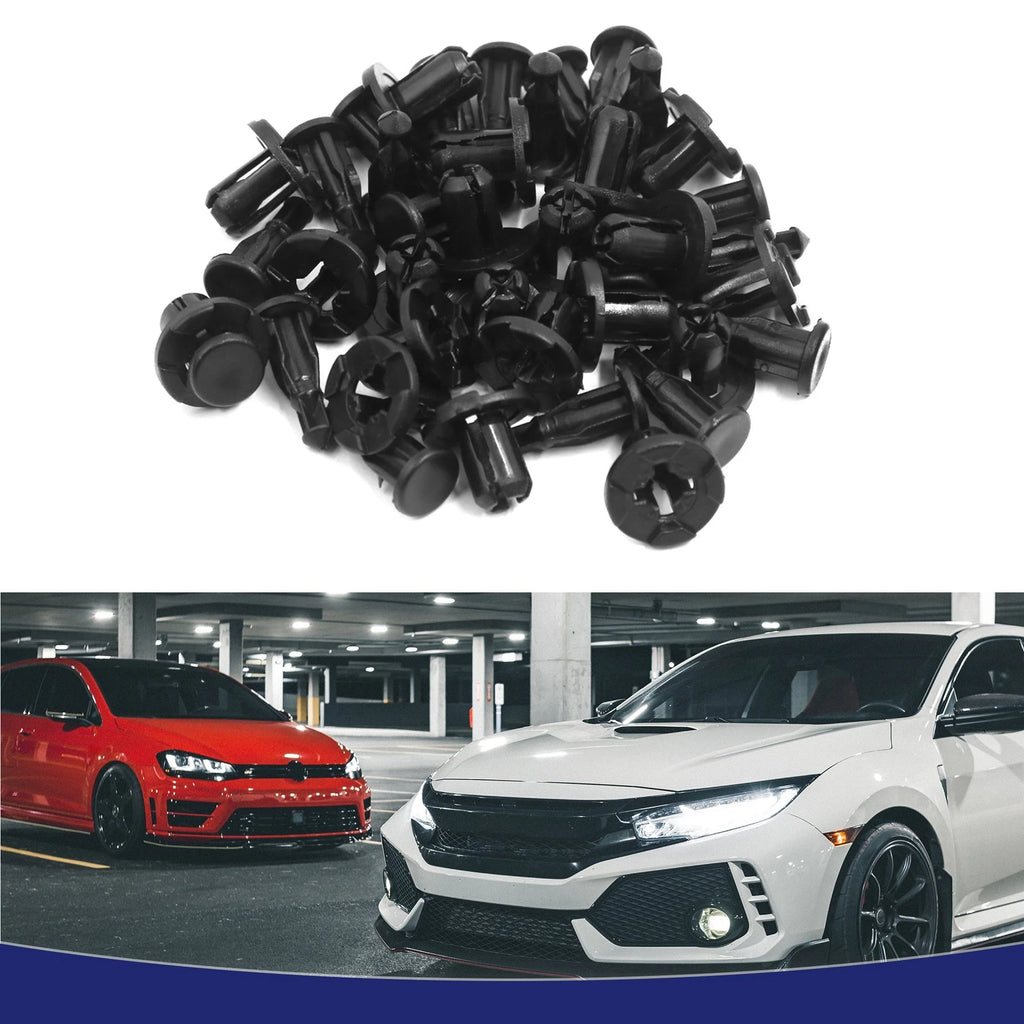 Set of 20 10mm Hole Rivets Fastener Clips for Buick 