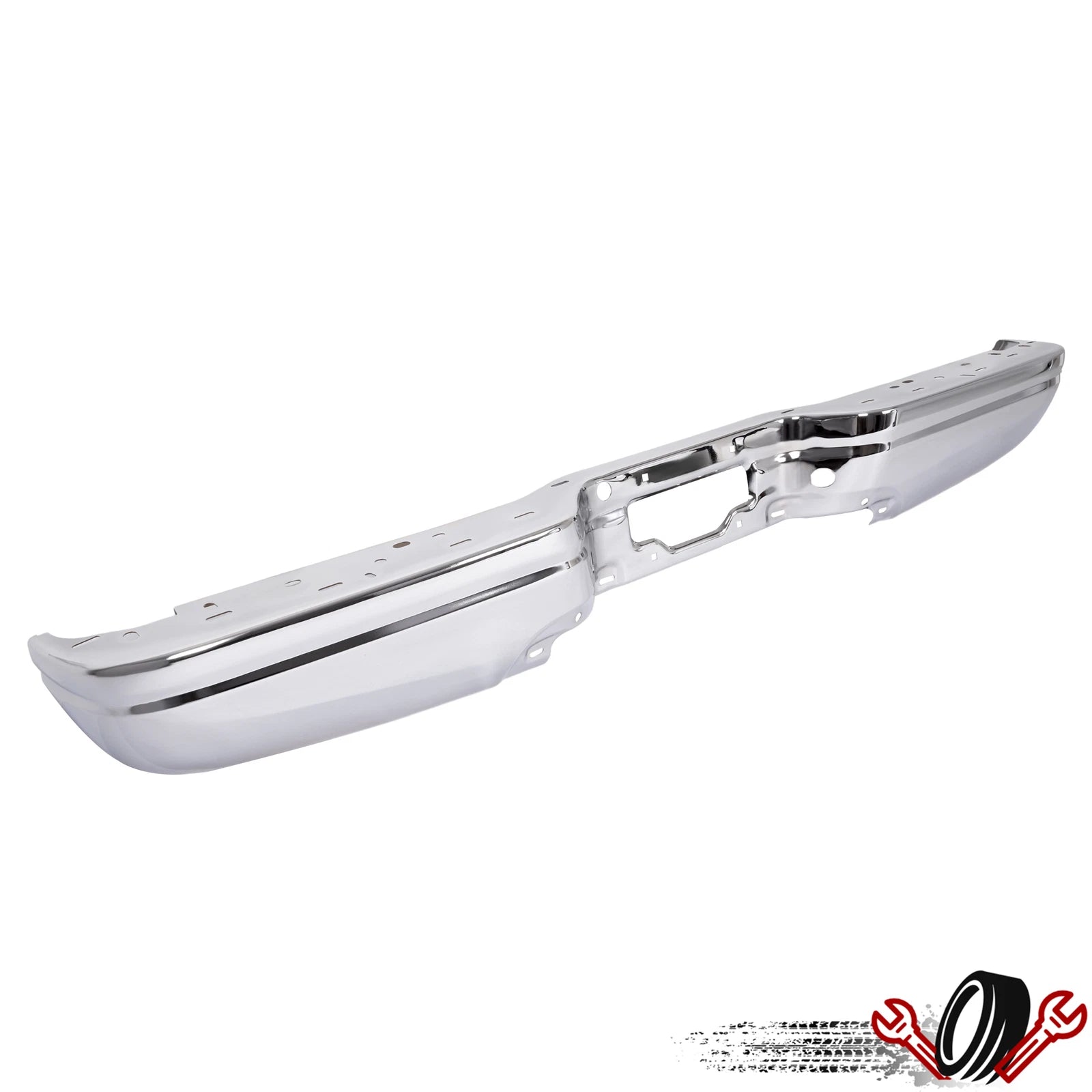 Rear Step Bumper Face Bar for Ford F-150 F-250 (1997–2004)