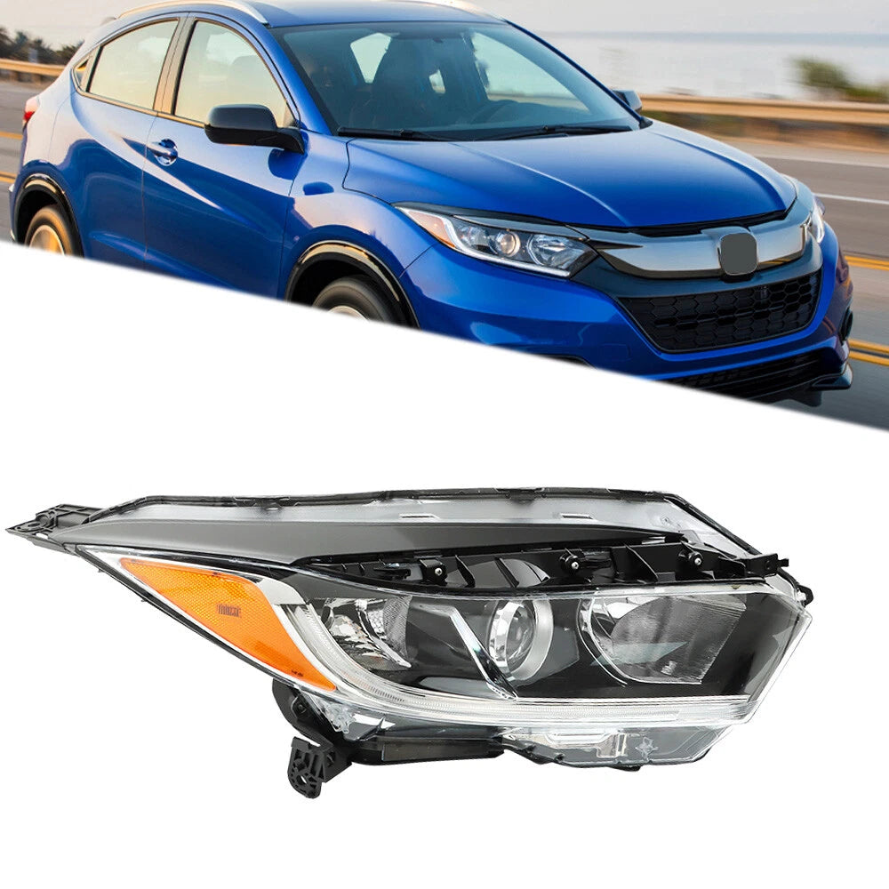 Halogen Headlight with LED DRL for Honda HR-V (2019–2021)