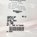 Oblong Amber Reflector for Harley-Davidson (60254-07)