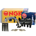 NGK DIS Ignition Coil Wires & 4 Iridium IX Spark Plugs for Chevy Aveo (2004–2011)