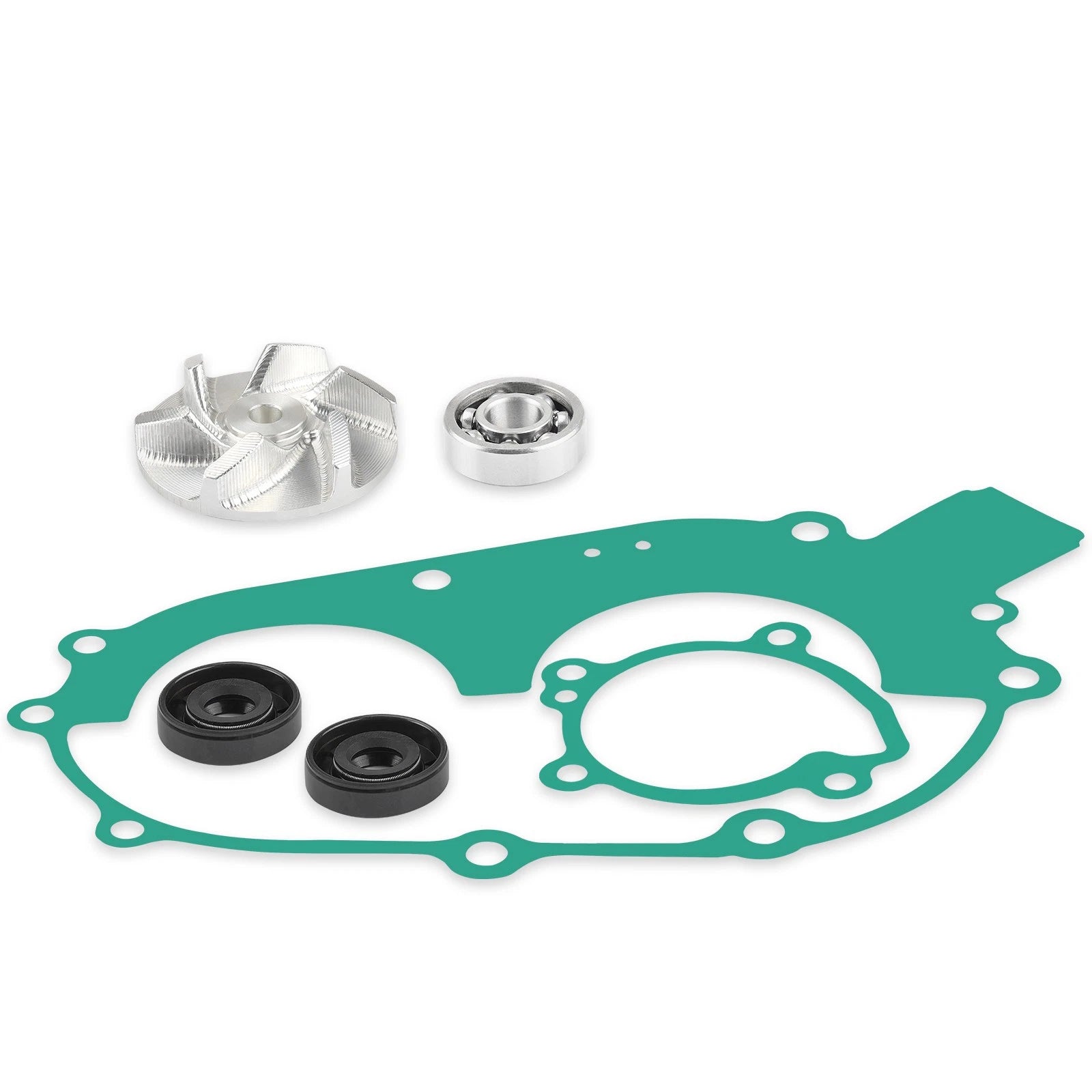 Water Pump Impeller Gasket Bearing & Seal for Polaris Xpress 400 400L (1996–1997)