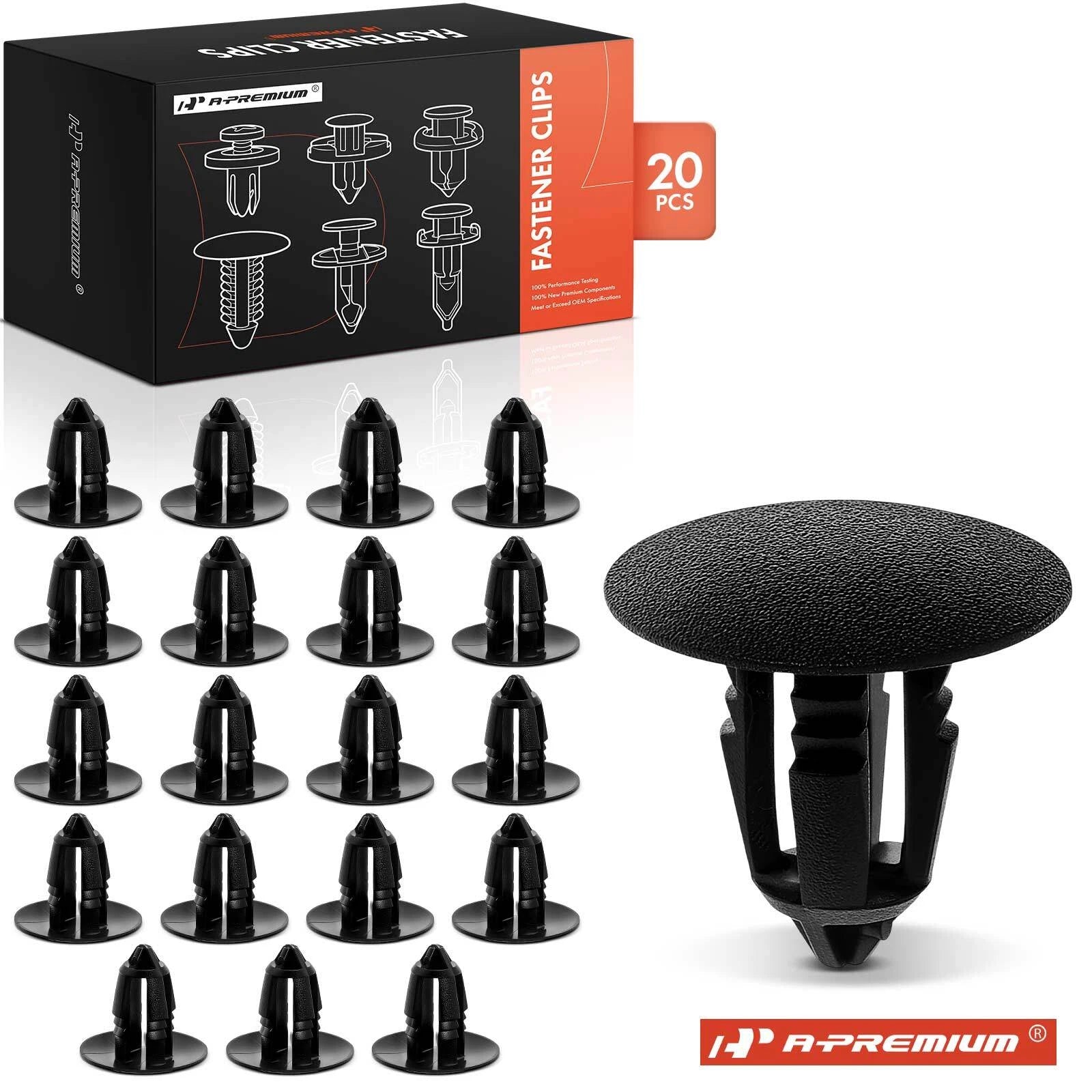 20Pcs Nylon Trim Panel Retainers for BMW E32 E36 E39 (1982–2002)