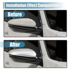 Right Side Mirror Corner Triangle Cover for Honda Civic (2016–2019) Silver Tone
