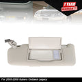 Driver Left Side Sun Visor for Subaru Outback Legacy (2005â2009) Gray