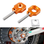 Rear Axle Block Chain Adjuster Bolt for KTM 125-530 EXC EXC F XCW XCF-W (2000–2023)