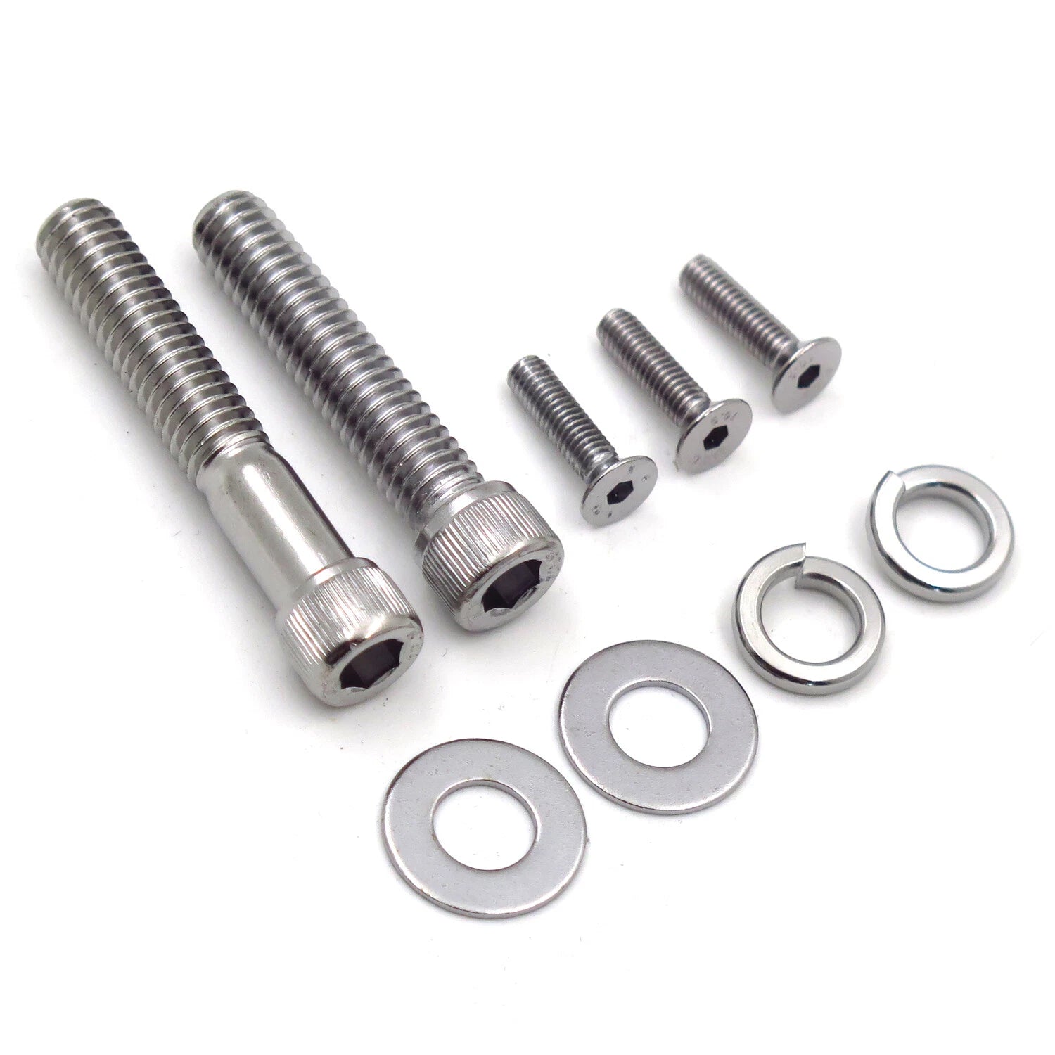 Mirror Mounting Screws Bolts for Harley Dyna Sportster Softail Touring (2000–2023)