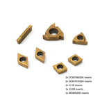 CCMT060204 Inserts for Lathe 12mm Shank Holder (11IR)