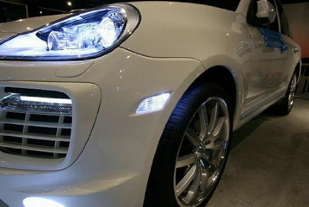 2x Xenon White Canbus Error Free W5W 2825 LED Parking Lights for Mercedes (2017-2017)