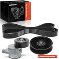 3X Serpentine Belt Drive Component Kit for Chevy Aveo Pontiac L4 (2004â2011)