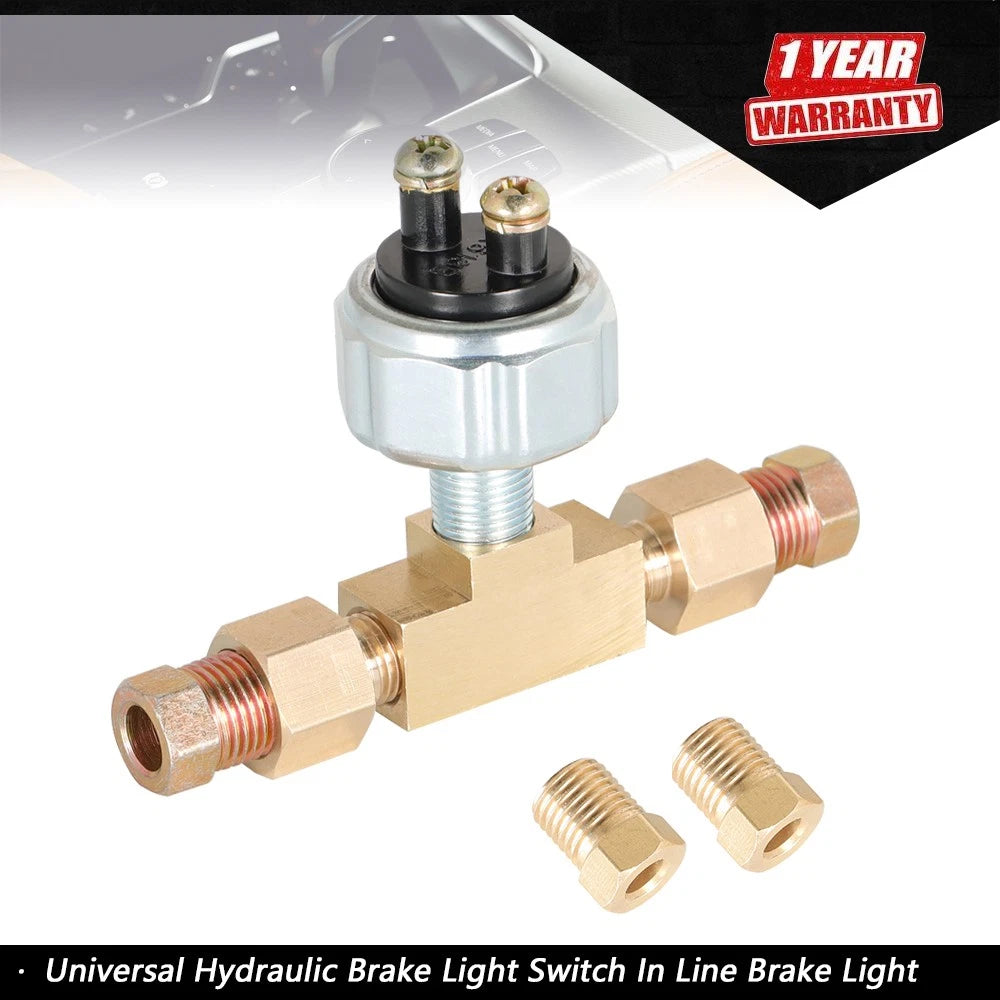 Hydraulic Brake Light Switch for Universal Vehicles