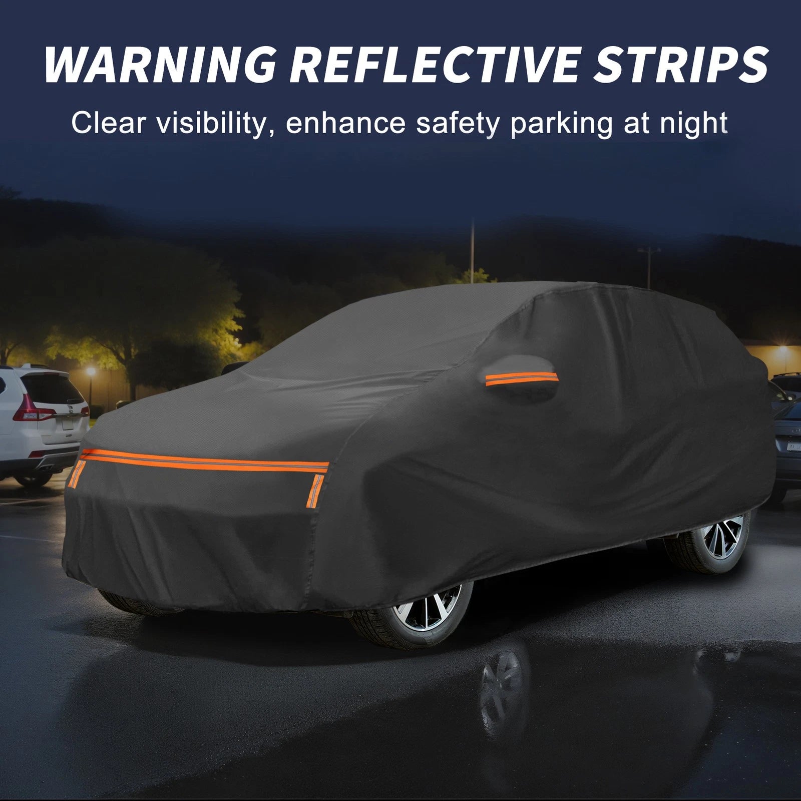 Waterproof Car Cover for Mazda CX-30 (2020–2023) - Aluminum Film, Zipper